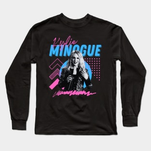 Kylie minogue***original retro Long Sleeve T-Shirt